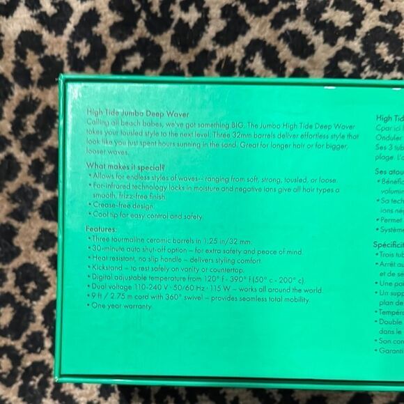 Amika High Tide Jumbo Deep Waver Hair Styling Tool brand new in box - Picture 6 of 6